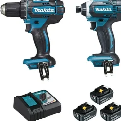 Pack 2 outils LXT® 18V Li-Ion 5 Ah - DLX2127TJ1 MAKITA