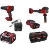 Pack 2 outils 18V + enceinte + 2 batteries + accessoires - 515.4731F-A4 KS TOOLS