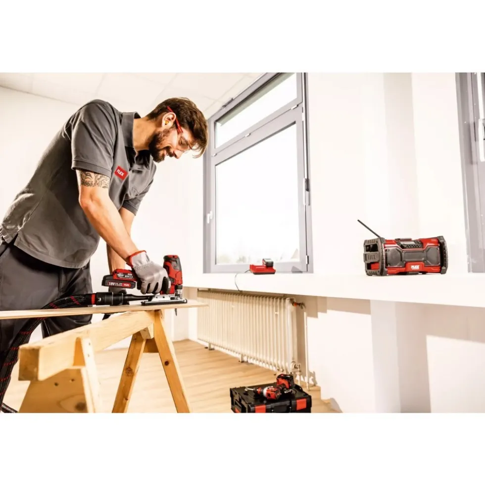 Pack 3 outils 18V Perceuse + Scie circulaire + Scie sauteuse FLEX