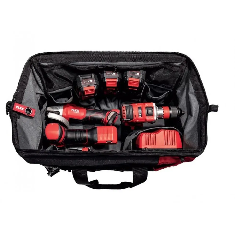Pack 3 outils 18V Perceuse + Scie circulaire + Scie sauteuse FLEX