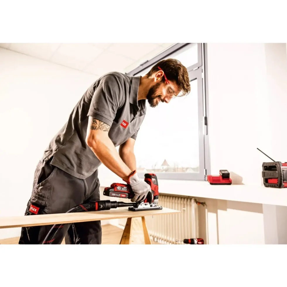 Pack 3 outils 18V Perceuse + Scie circulaire + Scie sauteuse FLEX