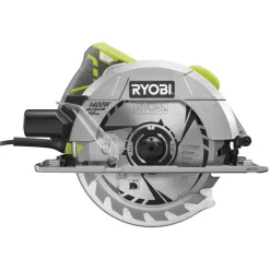 Pack scie circulaire filaire 1400W RCS1400-G + aspirateur eau et poussières 1250W RVC-1220I-G RYOBI