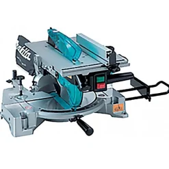 Pack scie à onglet et délignage 1650W - LH1040 + 1 lame bois Ø260mm et 1 lame alu Ø260mm MAKITA