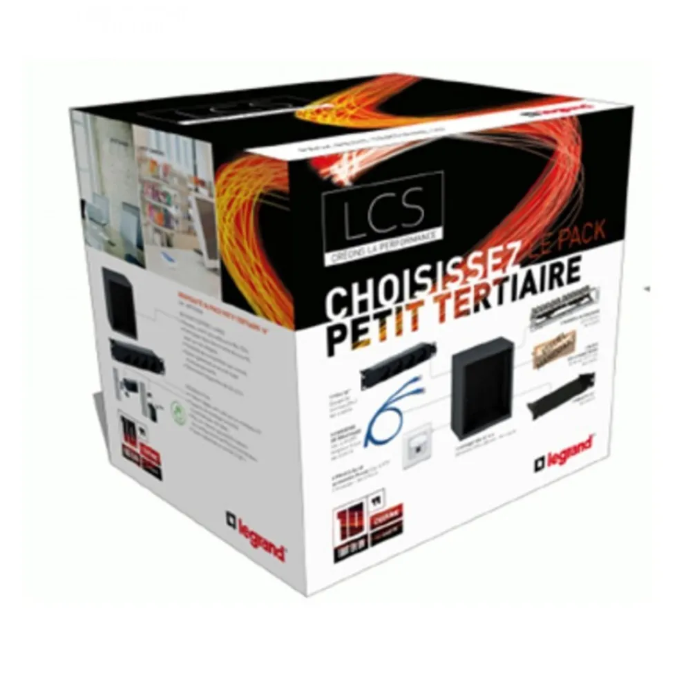Packs coffret petit tertiaire 10 pouces LEGRAND