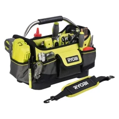 Pack tournevis électrique 4V RSD4-120T + panier porte-outils 17L + kit de maintenance (30 pièces) RYOBI