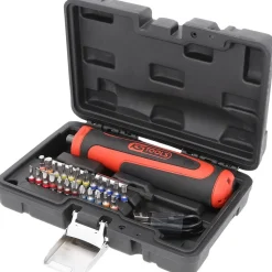 Pack tournevis sans fil eMonster 6Nm + 26 embouts 1/4" - 515.6550 KS TOOLS