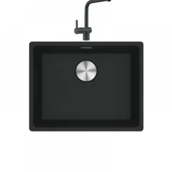Pack évier à encastrer Maris MRG 611-XL et mitigeur Atlas Neo avec douchette FRANKE