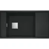 Pack évier Frames FSG 611-88 et mitigeur avec douchette Eos Neo - noir mat FRANKE