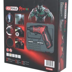 Pack visseuse sans fil eMonster 3,6V + 25 embouts 1/4