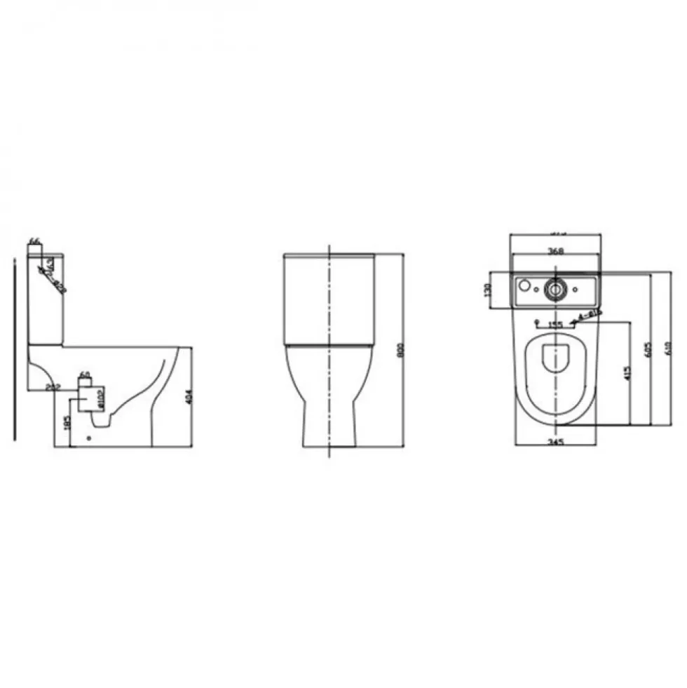 Pack WC à poser rond - cuvette sans bride - Belvoye KRAMER