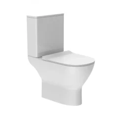 Pack WC à poser rond - cuvette sans bride - Belvoye KRAMER