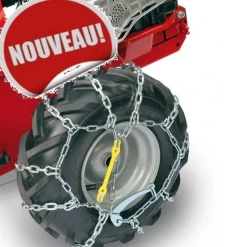 Paire de chaines pour pneus arrière - Minieffe 502 EUROSYSTEMS