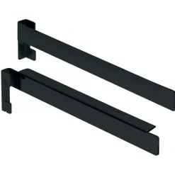 Paire de consoles 35 cm Clarence - pour fixation murale - ajustable 40-60 mm BOHNACKER