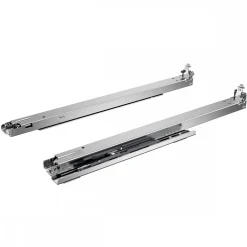 Paire de coulisses Actro 5D Silent System 40 kg montage fond de meuble HETTICH