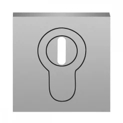 Paire de rosaces de sécurité carrées ESR 550Q avec protection - 55 mm KARCHER DESIGN