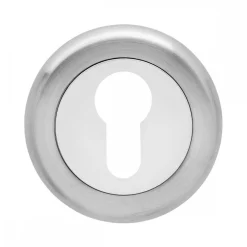 Paire de rosaces de sécurité rondes ESR 335 - inox - diamètre 52 mm KARCHER DESIGN