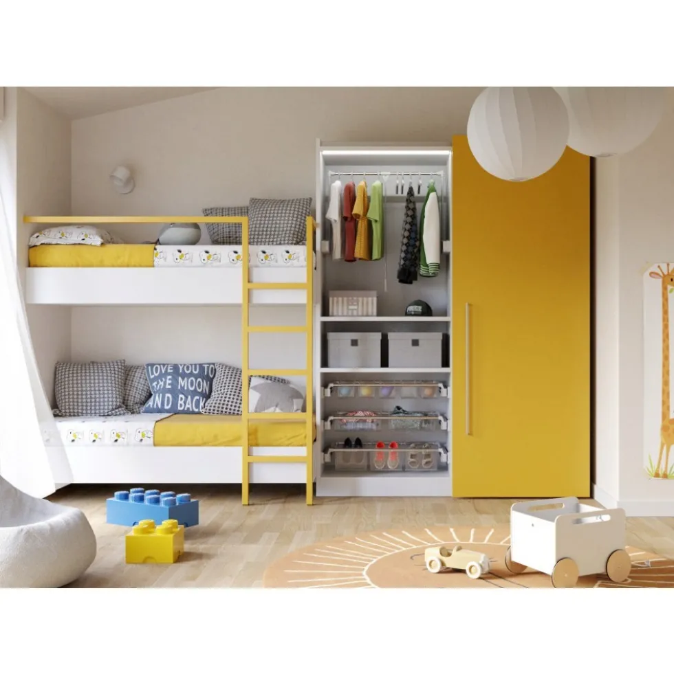 Panier de rangement transparent pour barres de support coulissantes AMBOS