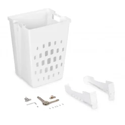Panier à linge inclinable - fixation sur porte - Laundry EMUCA