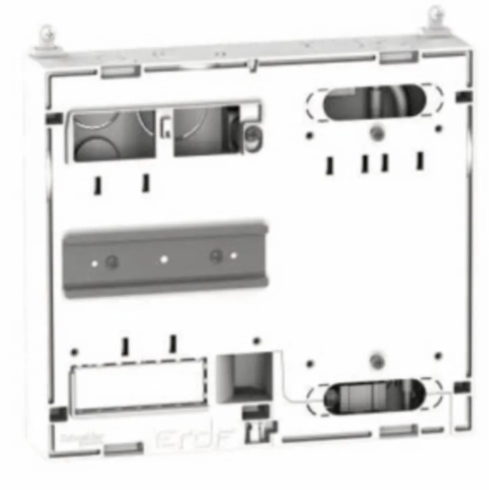 Panneau de contrôle monophasé 13 modules - compatible CBE ou Linky - Resi9 SCHNEIDER