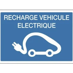 Panneau d'indication - recharge électrique pour véhicule - rigide NOVAP