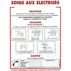 Panneau rectangle rigide de consignes de sécurités NOVAP