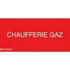 Panneau réglementaire "Chaufferie gaz" en PVC - épaisseur 2 mm CODITHERM