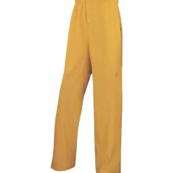 Pantalon de pluie imperméable enduit PU 900PAN - jaune DELTA PLUS
