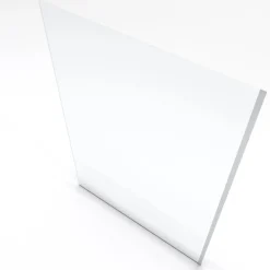 Paroi de douche fixe chromée Parma 2 - verre transparent AURLANE