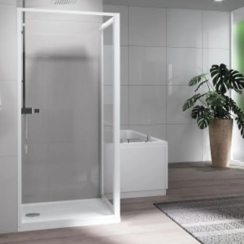 Paroi de douche fixe et réversible - Riviera 2.0 F NOVELLINI