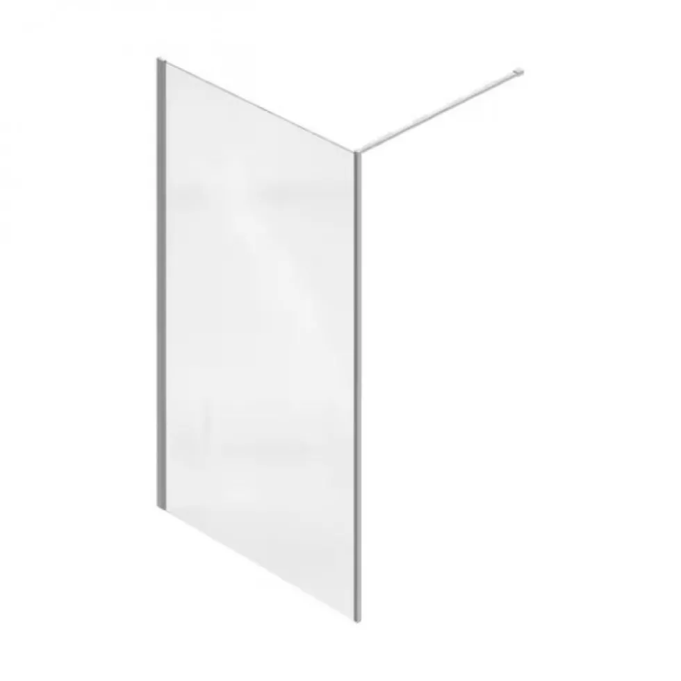 Paroi de douche à l'italienne 120 cm - chromé - Serenity JACOB DELAFON