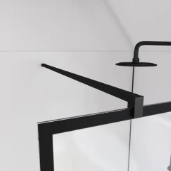 Paroi de douche à l'italienne - style brique - 120 cm - Bricks 120 AURLANE