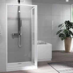 Paroi de douche pivotante et réversible - Riviera 2.0 G NOVELLINI