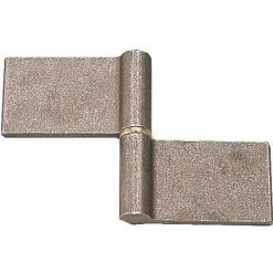 Paumelle de grille à souder - à noeuds plats - lames déportées - GLL FAURE