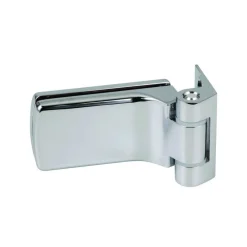 Paumelle et fiche pour porte verre - pour cloison aluminium ASSA ABLOY