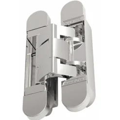 Paumelle invisible - menuiserie bois - H140mm - Blanc mat - reconditionné ARGENTA