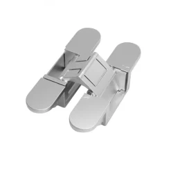 Paumelle invisible pour porte - cadre en saillie - EXO XC-10 ARGENTA
