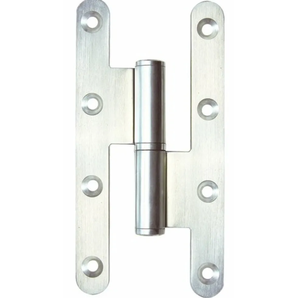 Paumelle menuiserie bois - lames bouts ronds - 140 x 70 - inox FAURE