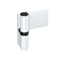 Paumelle pour menuiserie PVC - 120 kg - Blanc RAL 9016 - KT-N 6R HAHN