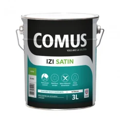 Peinture phase aqueuse - finition satin - Izi'satin COMUS