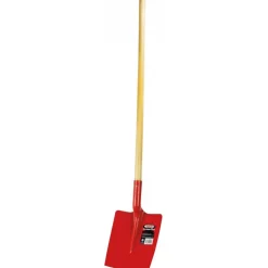 Pelle de terrassier - carrée - manche bois - 27 cm MOB