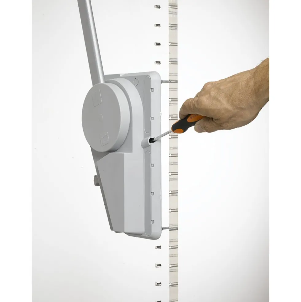 Penderie escamotable double 20 kg - SUPERLIFT - aluminium AMBOS