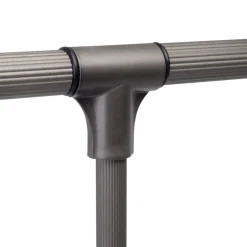 Penderie escamotable Sway finition titane - charge 10 kg EMUCA