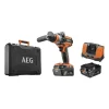 Perceuse à percussion Brushless 18V 75 Nm + 2 batteries 5Ah + coffret - BSB18CBL-502CS AEG Powertools