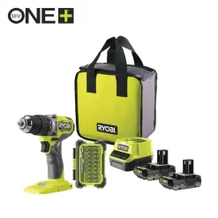Perceuse à percussion Brushless 18V ONE+™ + 2x2Ah + 31 accessoires - RPD18BL1-2C20SA31 RYOBI