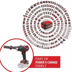 Perceuse à percussion sans fil Pro - TP-CD 18/120 Li-i BL - Solo - Power X-Change EINHELL PROFESSIONAL