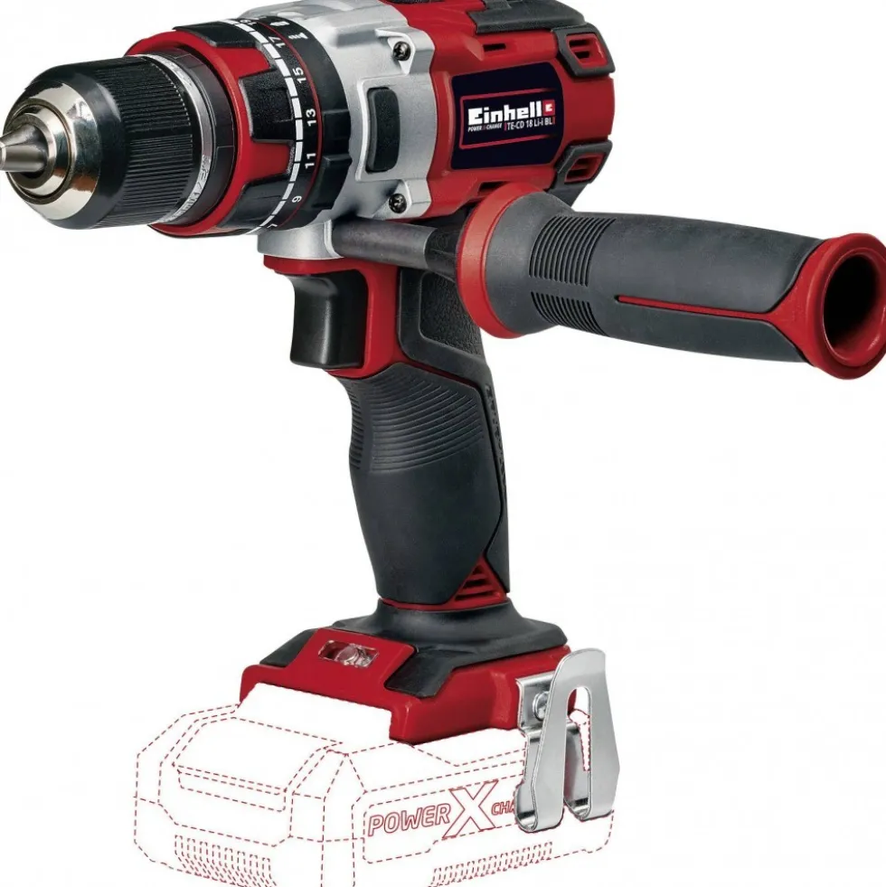 Perceuse à percussion sans fil pro - TP-CD 18 Li-i Brushless-Solo - Power X-Change EINHELL PROFESSIONAL