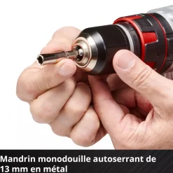 Perceuse à percussion sans fil pro - TP-CD 18 Li-i Brushless-Solo - Power X-Change EINHELL PROFESSIONAL