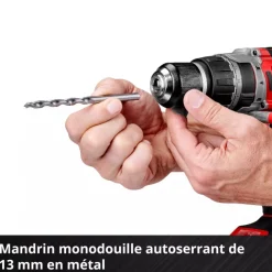 Perceuse à percussion sans fil Professional - TP-CD 18/70 Li-i BL (2x2,0Ah) - Power X-Change EINHELL PROFESSIONAL