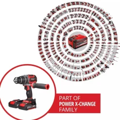 Perceuse à percussion sans fil Professional - TP-CD 18/70 Li-i BL (2x2,0Ah) - Power X-Change EINHELL PROFESSIONAL