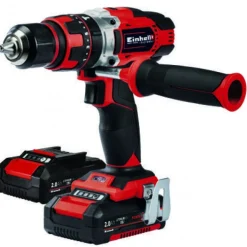 Perceuse à percussion - TE-CD 18/48 Li-i - 2 batteries - Power X Change EINHELL